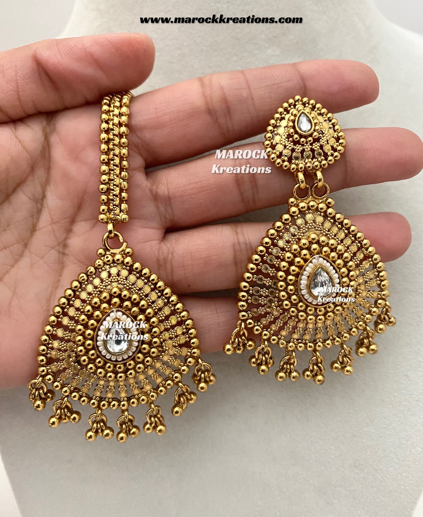 Zabina Premium Quality Gold plated necklace set