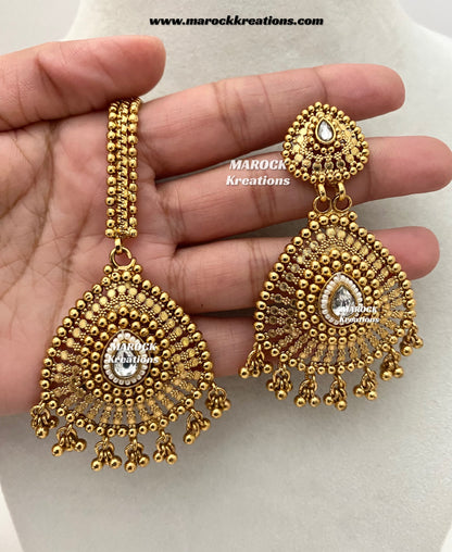 Zabina Premium Quality Gold plated necklace set