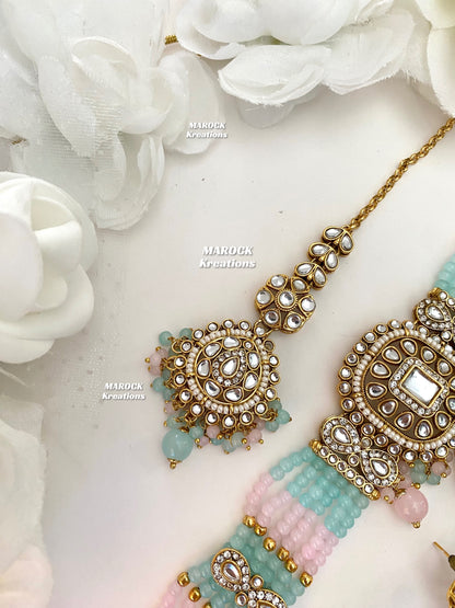 Simona Premium Quality Kundan Choker set