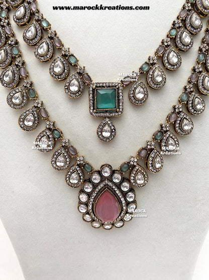 Darsha Sabyasachi inspired Victorian Kundan Statement necklace set