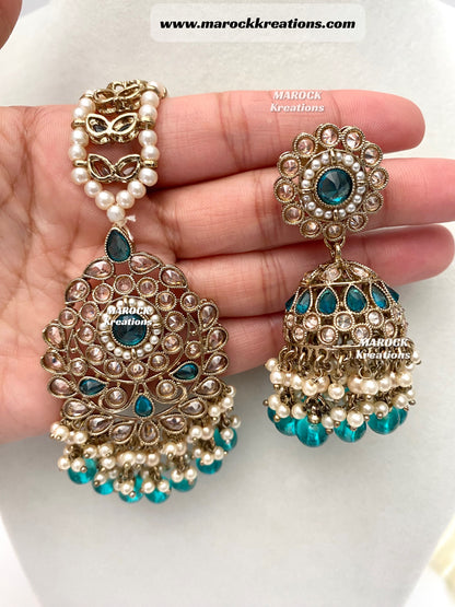 Aalia Antique Polki Necklace set