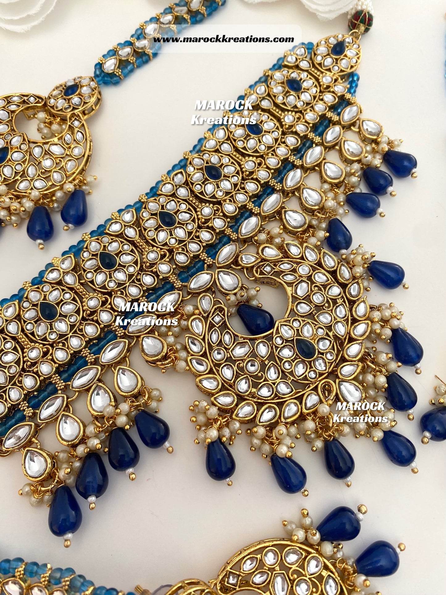 Fine Kundan Statement Choker set