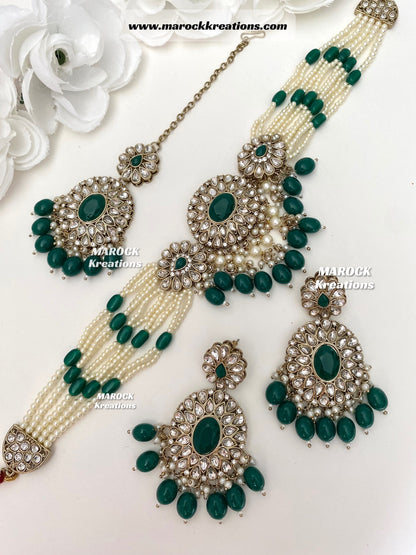 Kundan choker set