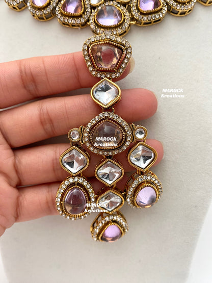 Patriza Sabyasachi inspired Premium Quality Kundan Statement Necklace set