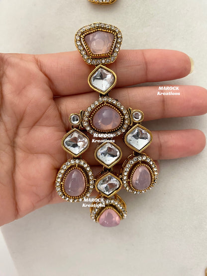Patriza Sabyasachi inspired Premium Quality Kundan Statement Necklace set