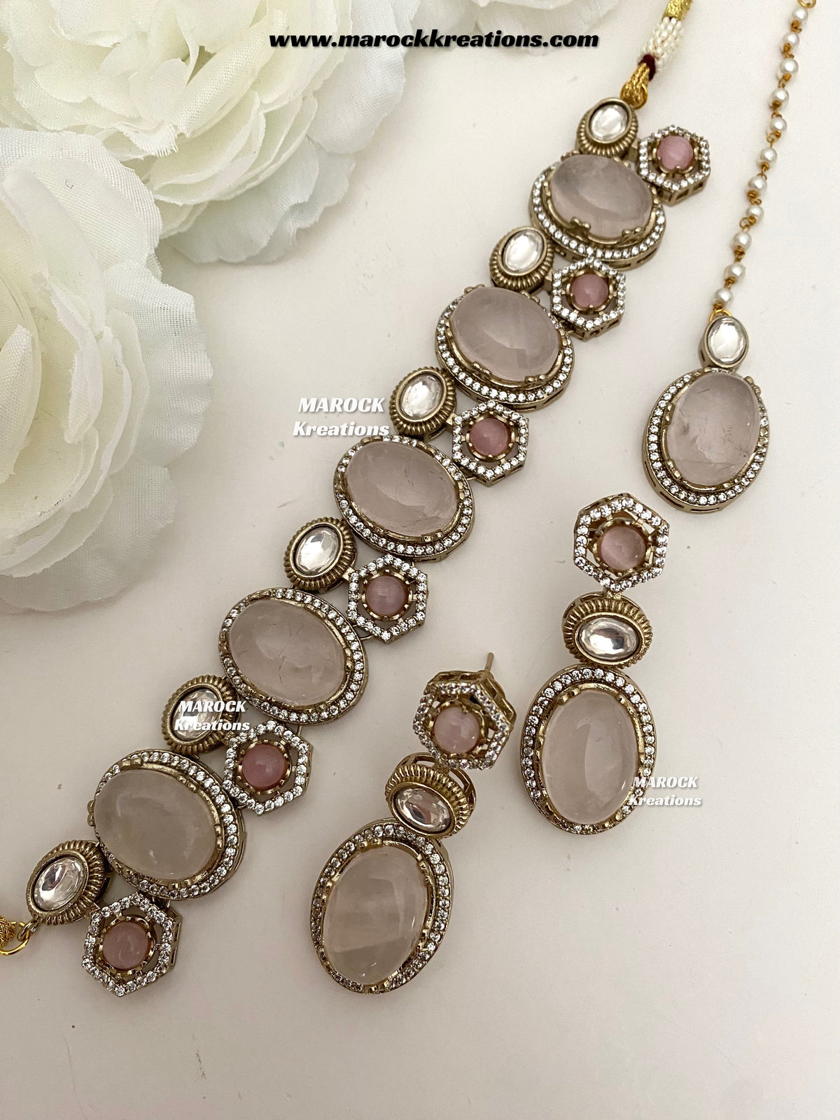 Ridam Sabyasachi inspired Premium Quality Kundan statement choker set
