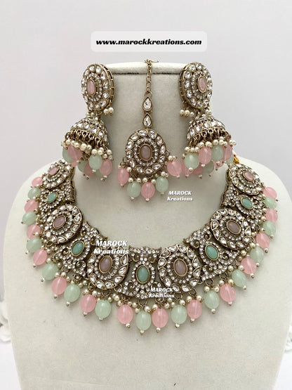 Kundan and stones Necklace sets