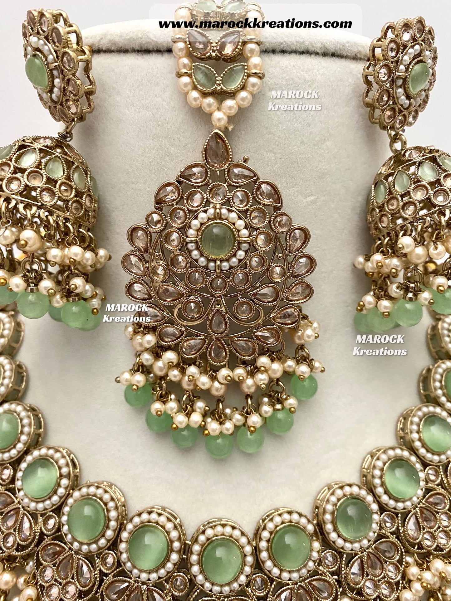 Aalia Antique Polki Necklace set