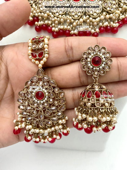 Aalia Antique Polki Necklace set