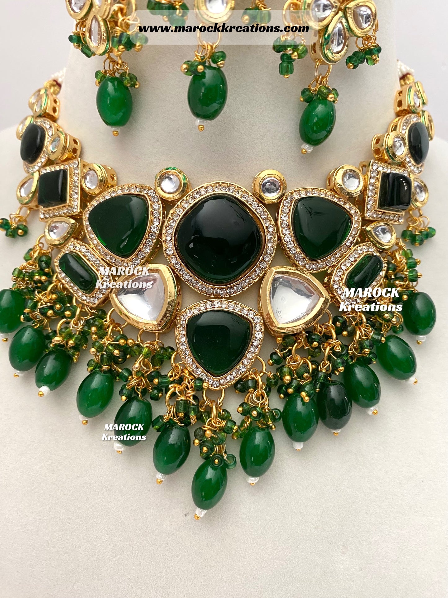 Kundan Statement Necklace set