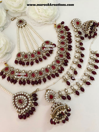 Zeena Premium Quality Pakistani Necklace set