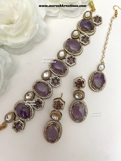 Ridam Sabyasachi inspired Premium Quality Kundan statement choker set