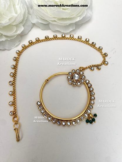 Madhavi Premium Quality Kundan Statement Bridal set