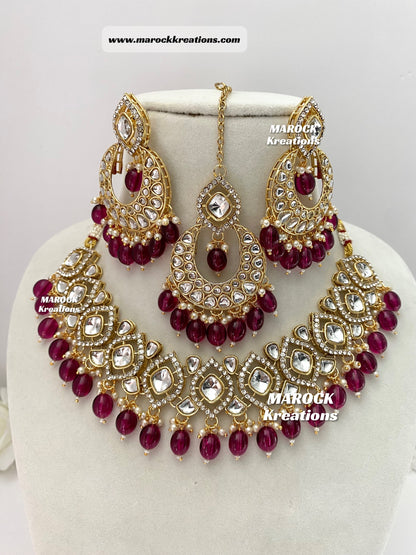 Maira Kundan Necklace set