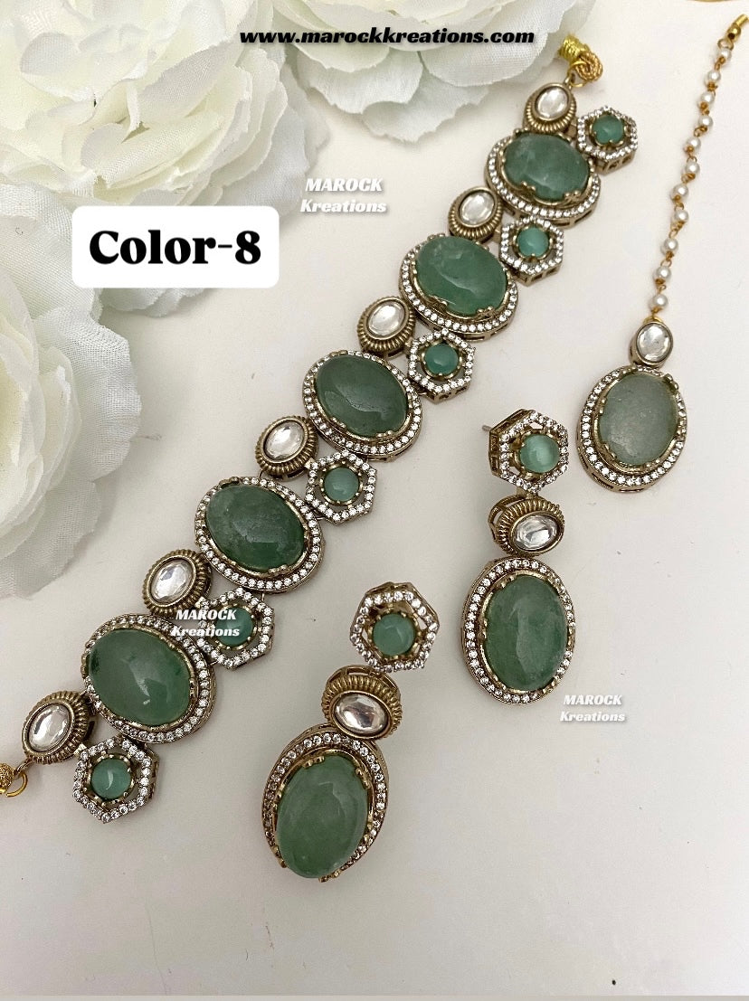 Ridam Sabyasachi inspired Premium Quality Kundan statement choker set