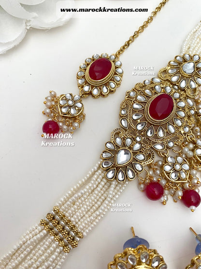 Barbie Kundan Choker set