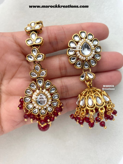 Shaneel Premium quality Kundan Choker set