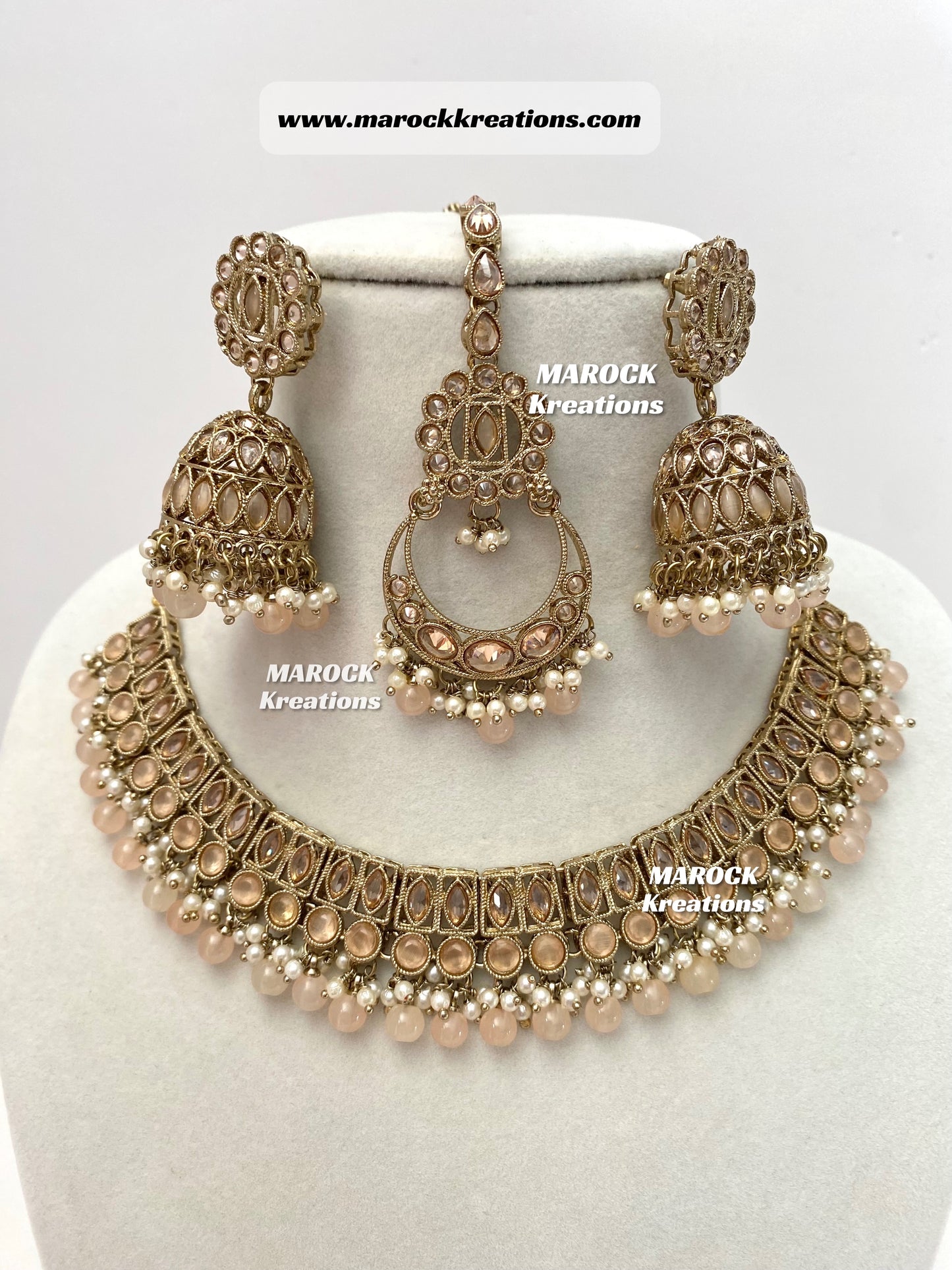 Alisha Antique Polki Choker/Necklace sets