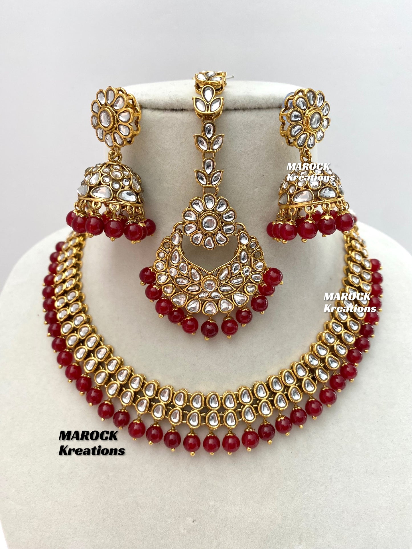 Premium Quality Kundan Necklace set