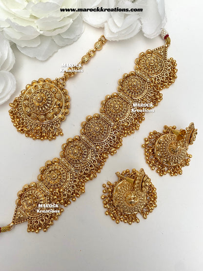Suhana Gold plated choker set