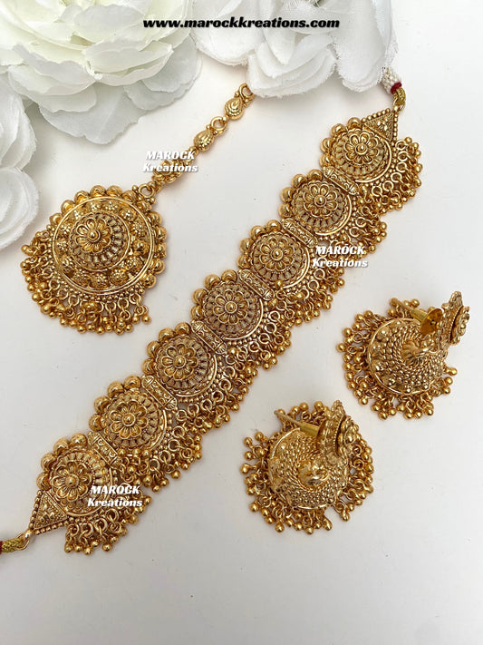 Suhana Gold plated choker set