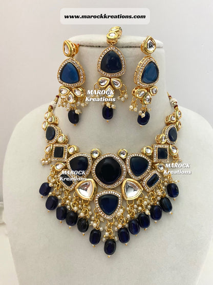 Kundan Statement Necklace set