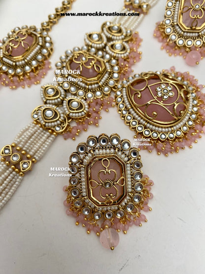 Premium Quality Kundan Statement choker set