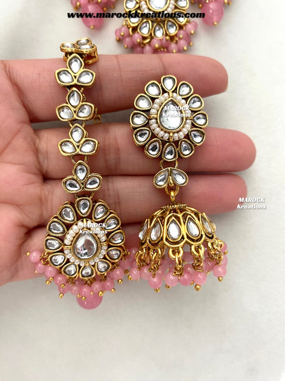 Shaneel Premium quality Kundan Choker set