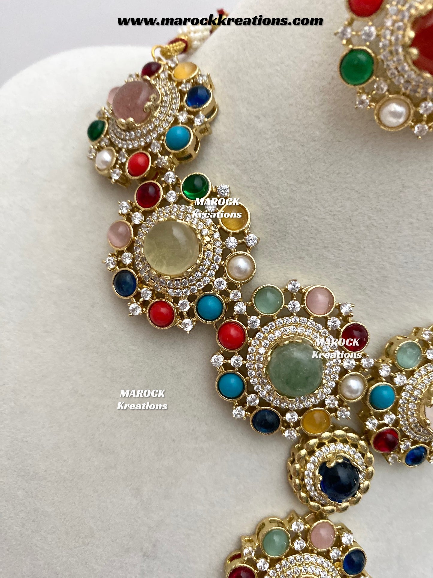 Annie Premium quality Sabyasachi inspired Statement necklace set