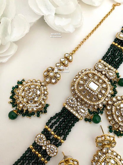 Simona Premium Quality Kundan Choker set