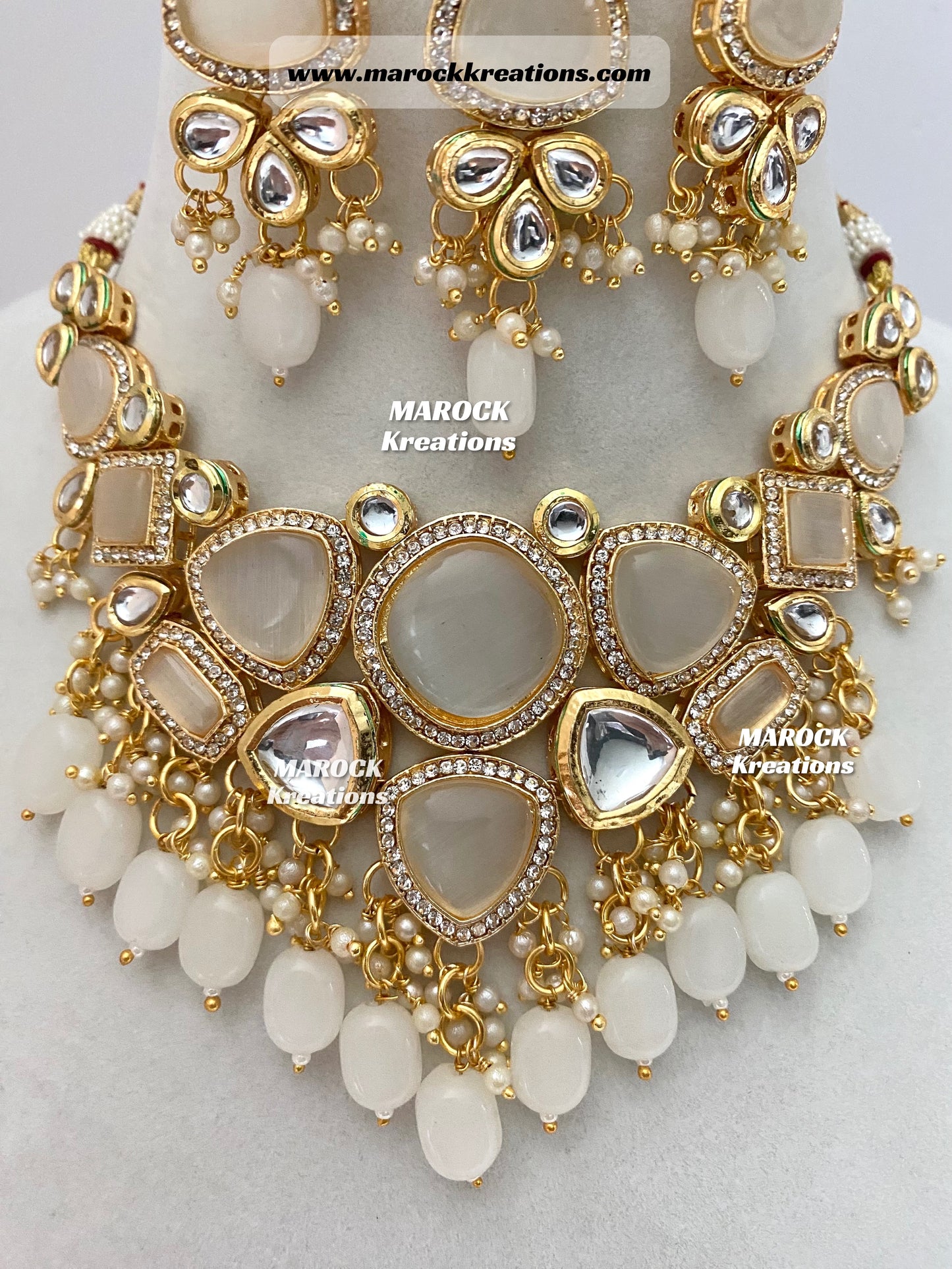 Kundan Statement Necklace set