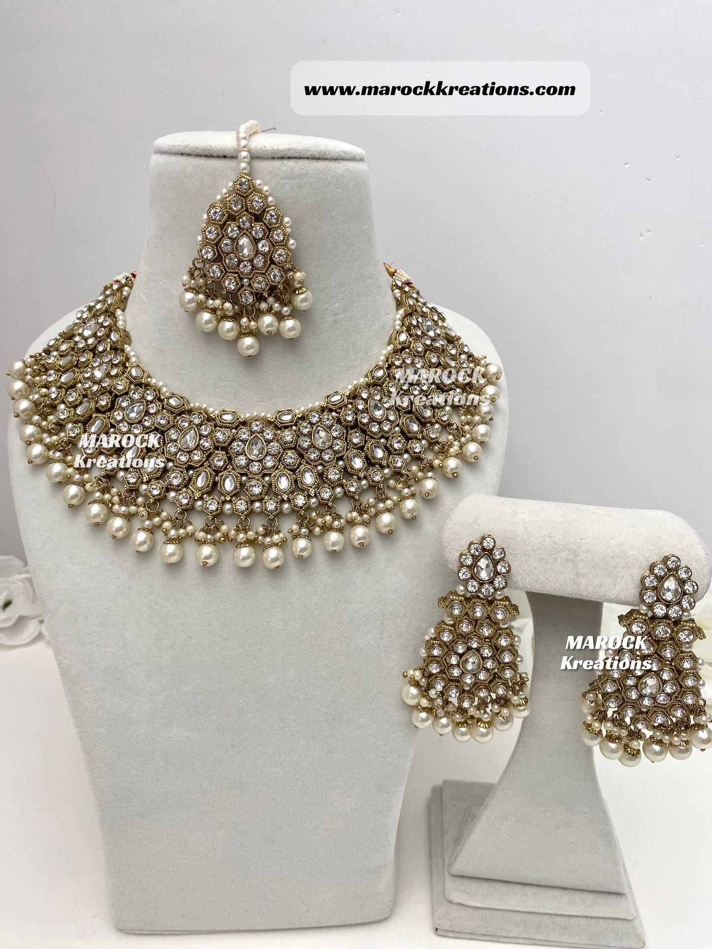 Kundan/Stone Necklace set