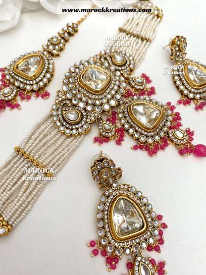 Aarzoo Kundan Statement Choker set