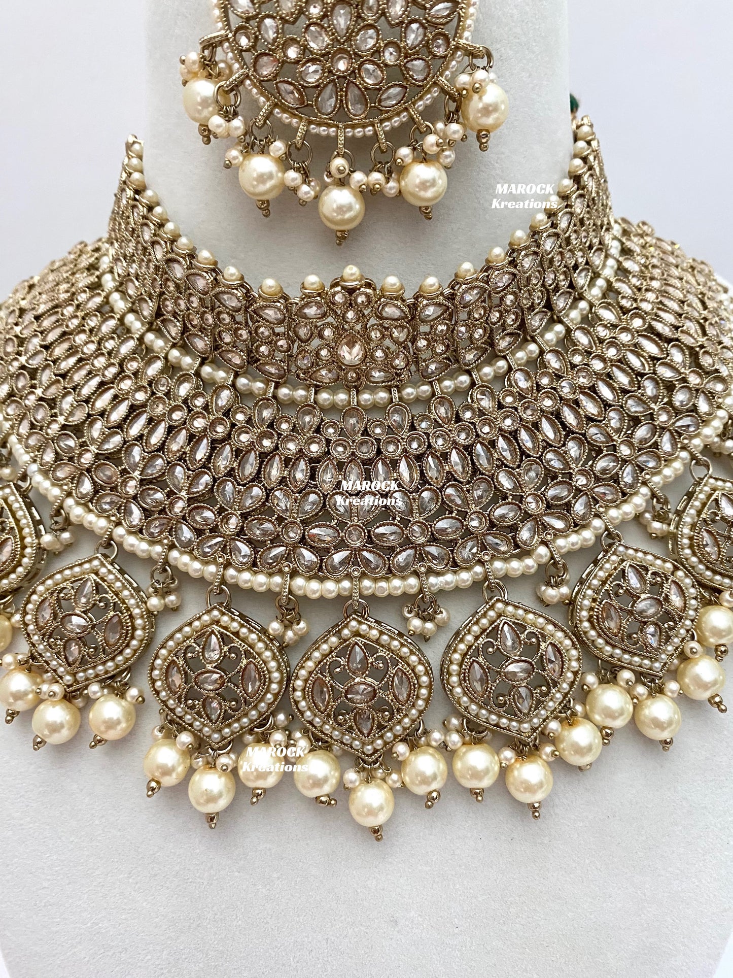 Tashi Premium Quality Polki Statement Bridal set