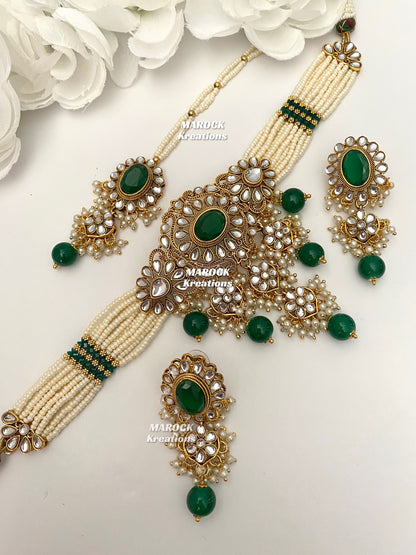 Premium Quality Kundan choker set