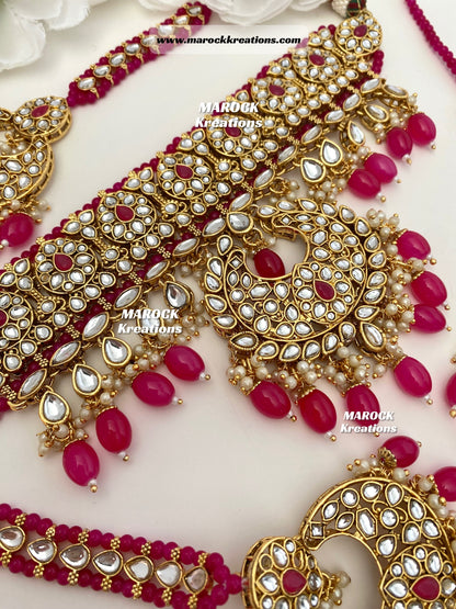 Fine Kundan Statement Choker set