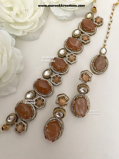 Ridam Sabyasachi inspired Premium Quality Kundan statement choker set