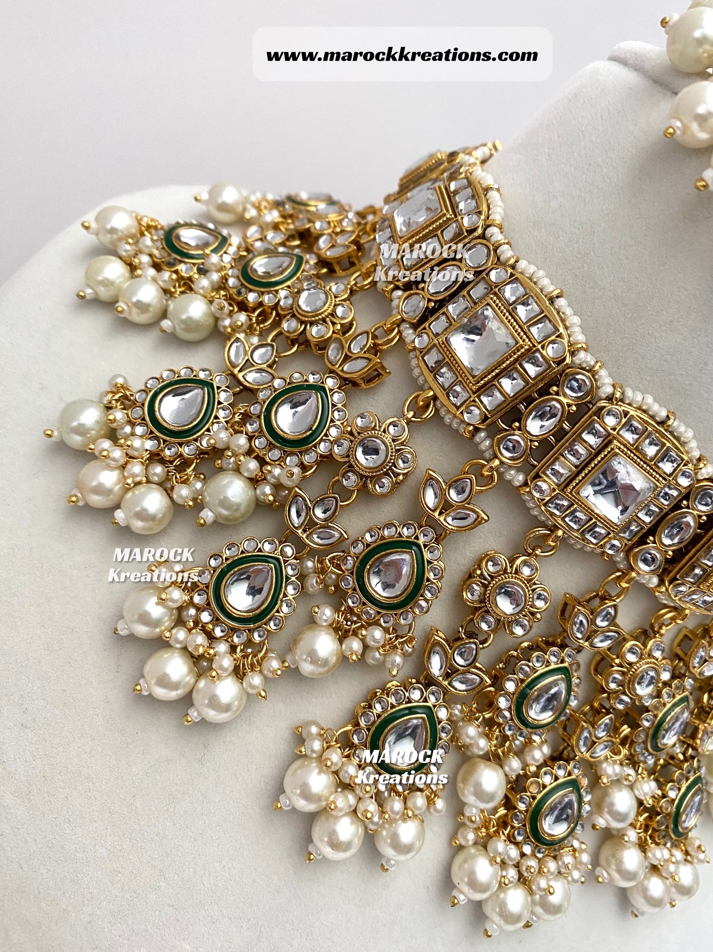 Zoya Premium Quality Kundan Statement Necklace set