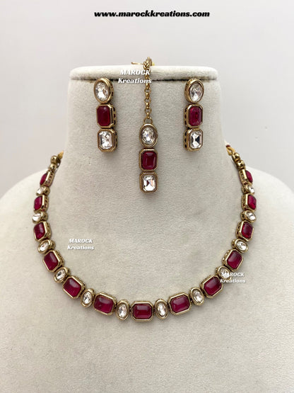 Premium quality Kundan Necklace set
