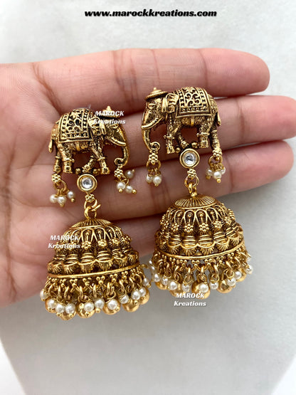 Sahana Premium Quality Gold Plated Rajwadi necklace set