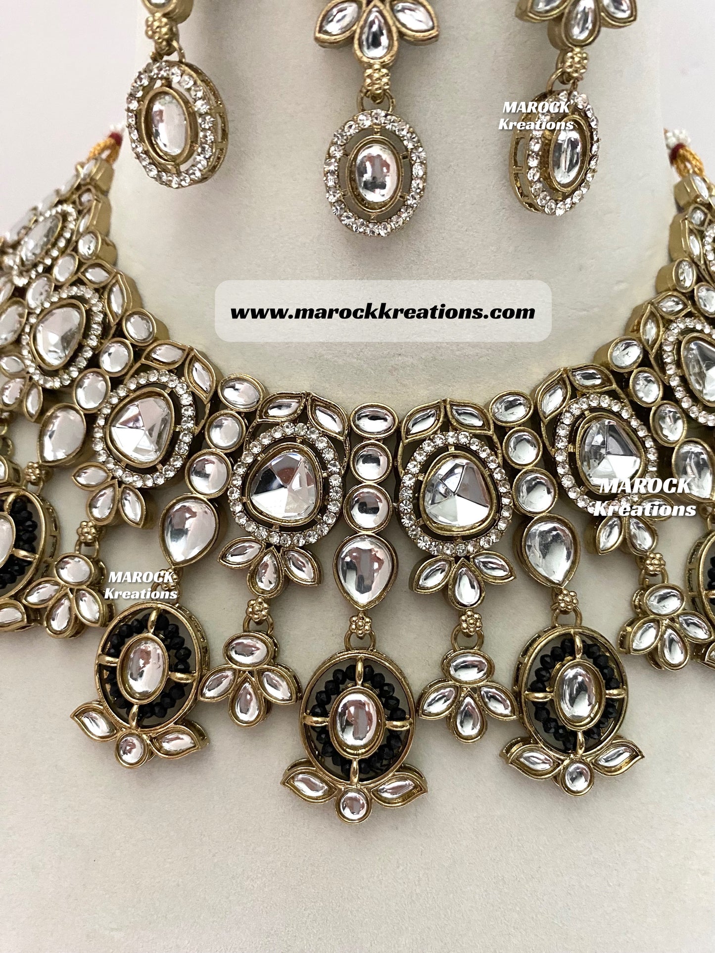 Noor Kundan Statement Necklace set