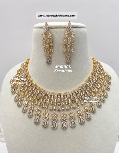 American Diamond Necklace set