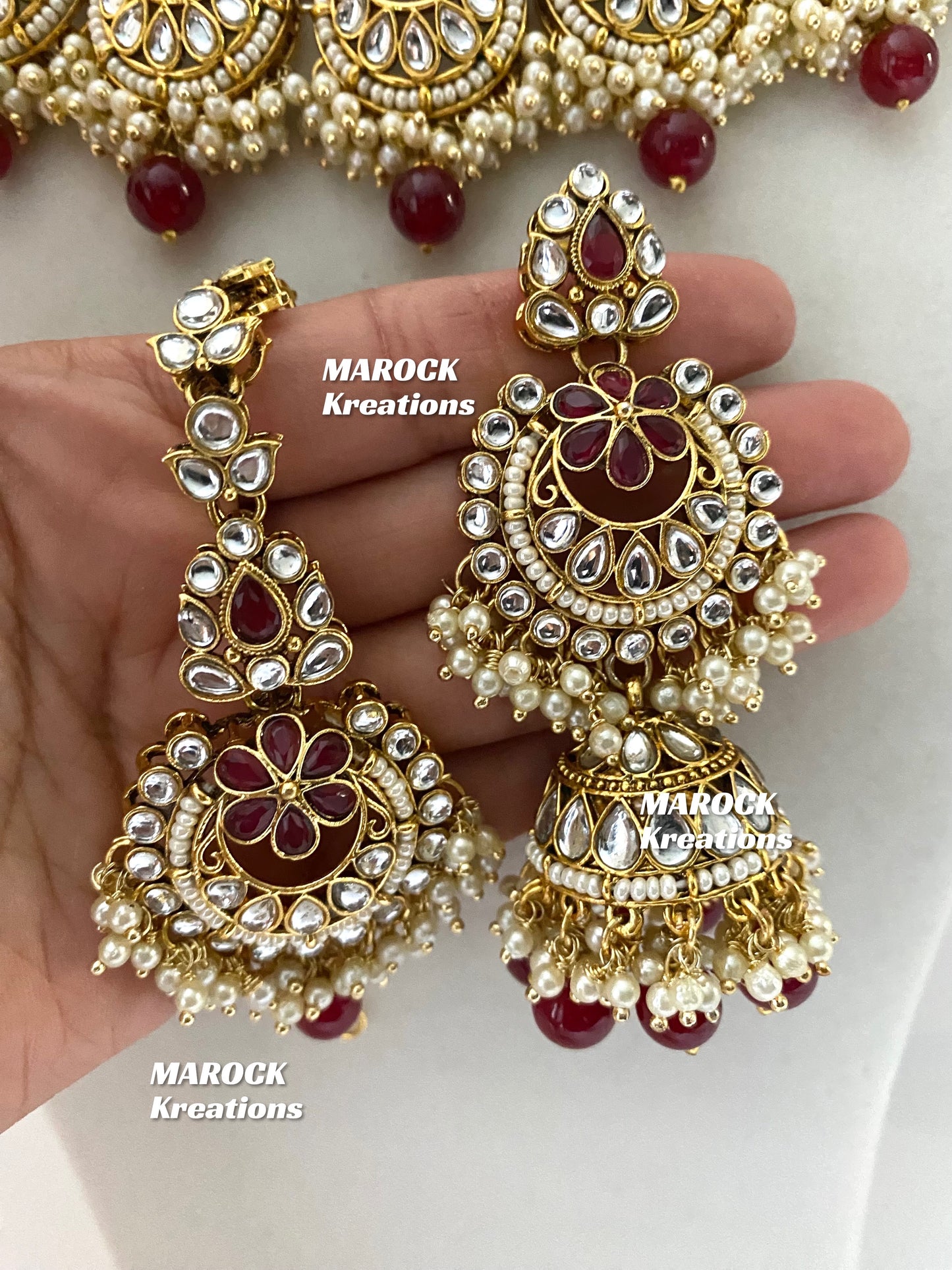 Premium Quality Kundan Necklace set