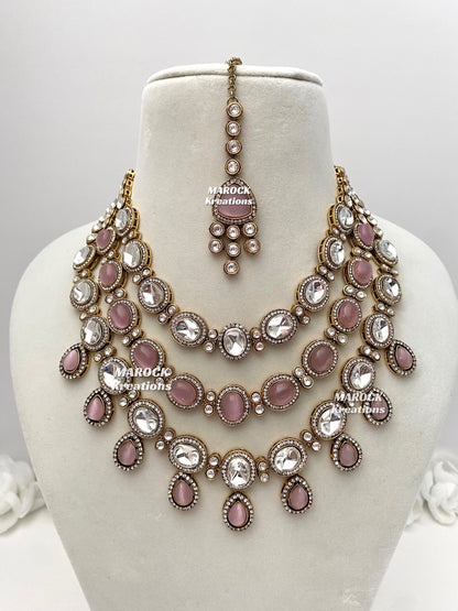 Deepika Tyani inspired Premium Quality exclusive kundan Necklace set