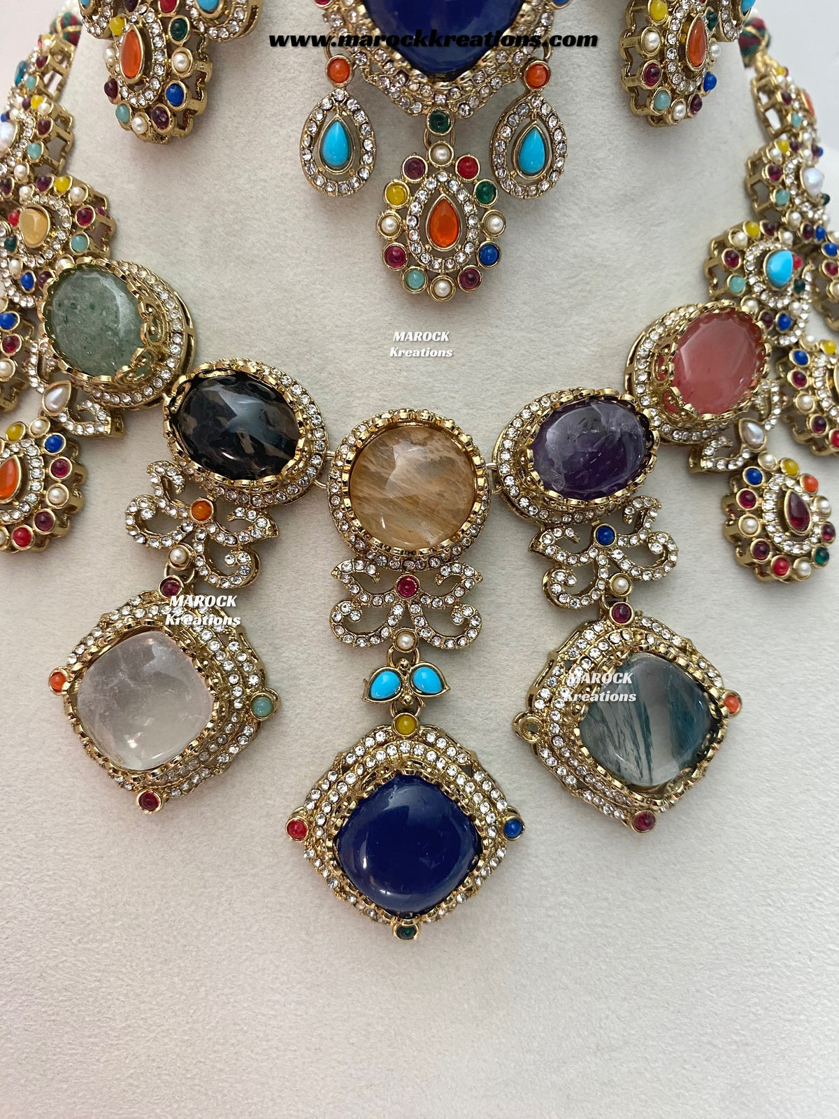 Niharika Sabyasachi inspired Premium Quality Kundan statement choker/necklace set