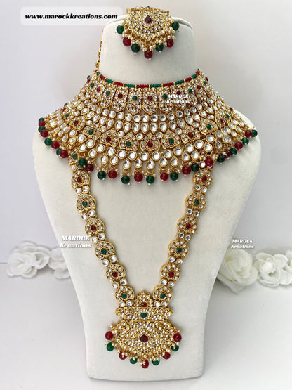 Sophie High Quality Kundan Bridal set/Indian bridal jewelry