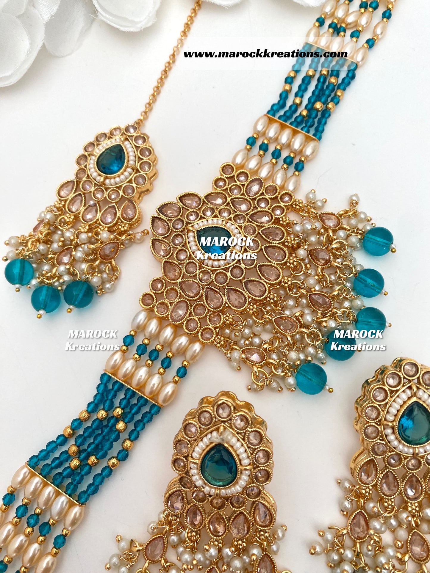 Gold Polki Choker set