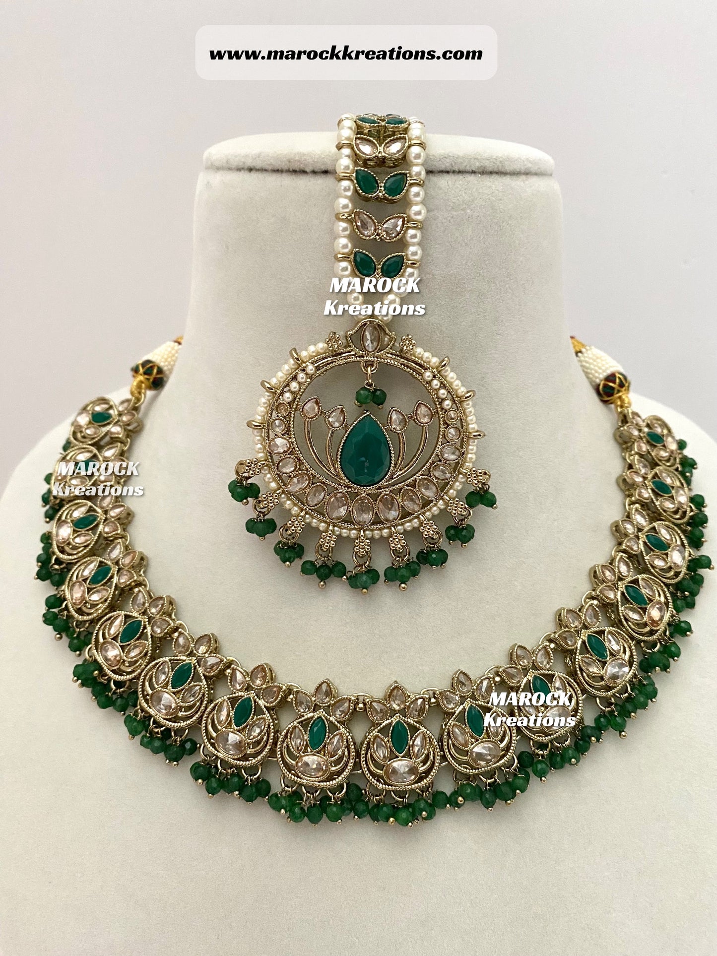 Antique Polki Necklace set