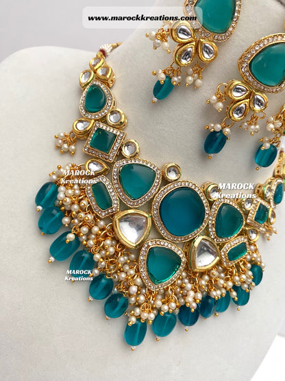 Kundan Statement Necklace set