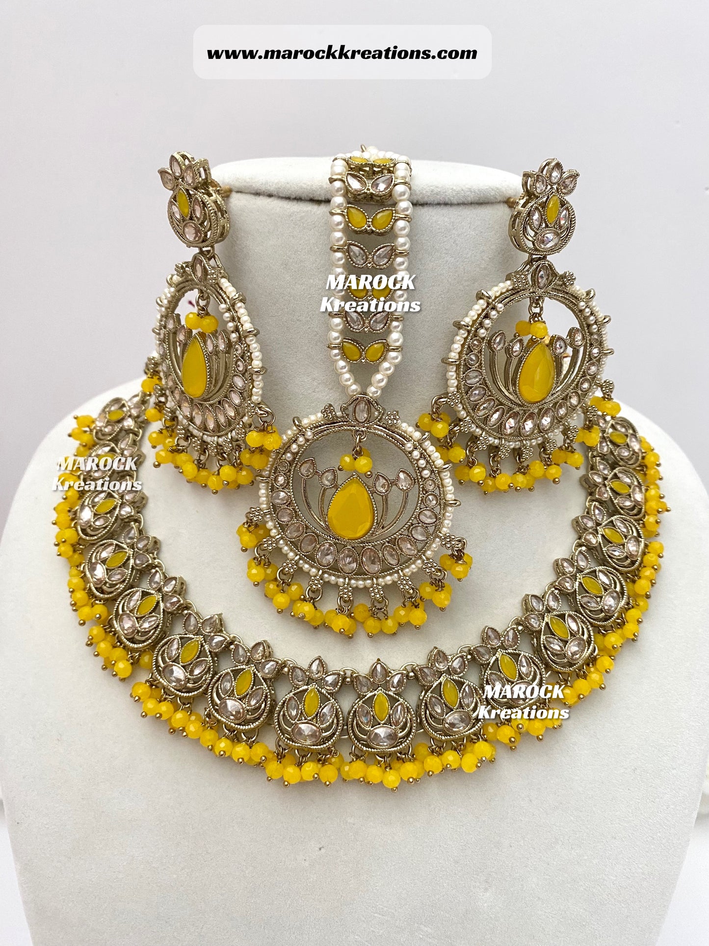 Antique Polki Necklace set